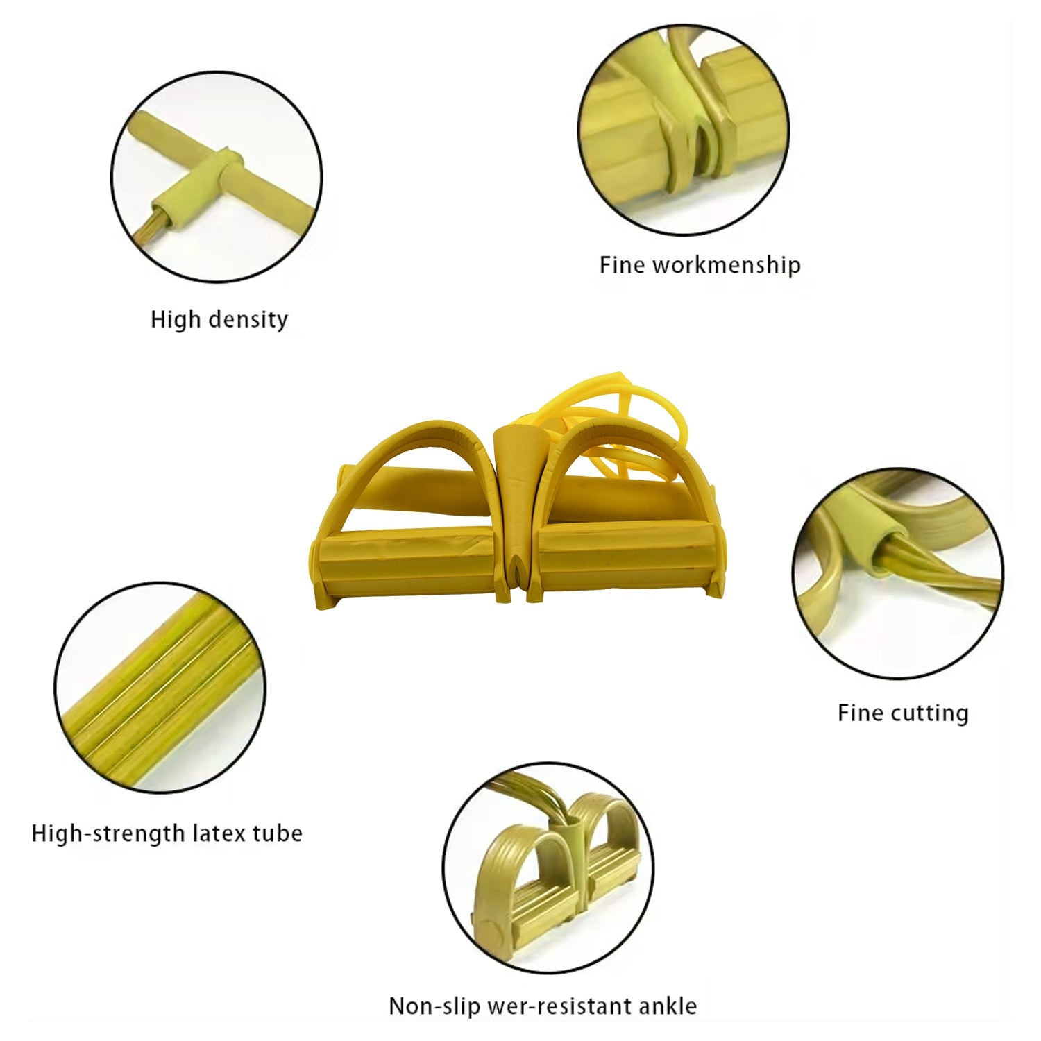 Rubber pull rope for resistance and strength training. Rubber pull rope for resistance and strength training.